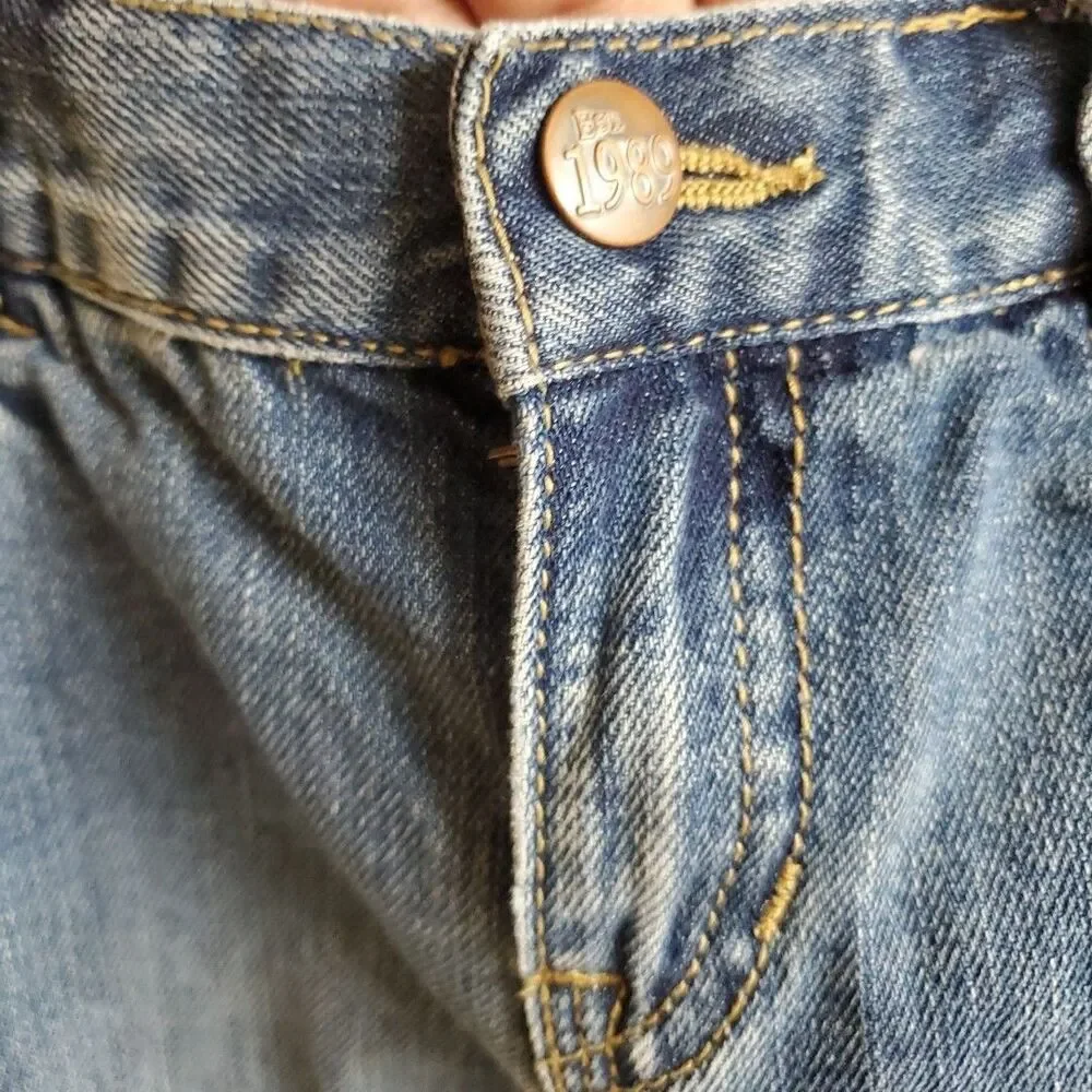 Children's Place Denim Jean 2T‎ Carpenter Pants Elastic Waist
